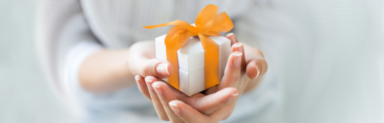 Incentive kleines Geschenk Hand