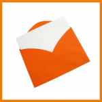 Orangener Brief